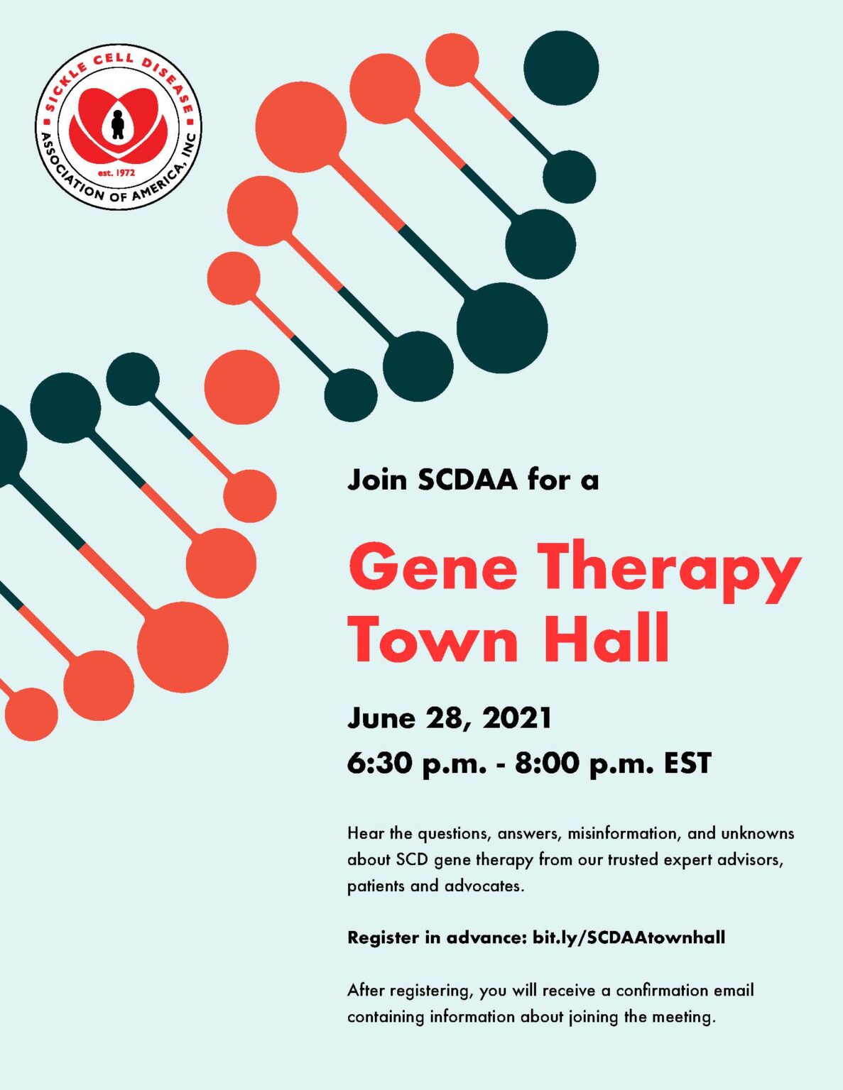 Gene Therapy Town Hall Sickle Cell Disease Association of America Inc.